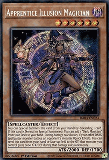 Apprentice Illusion Magician (V.3 - Secret Rare)