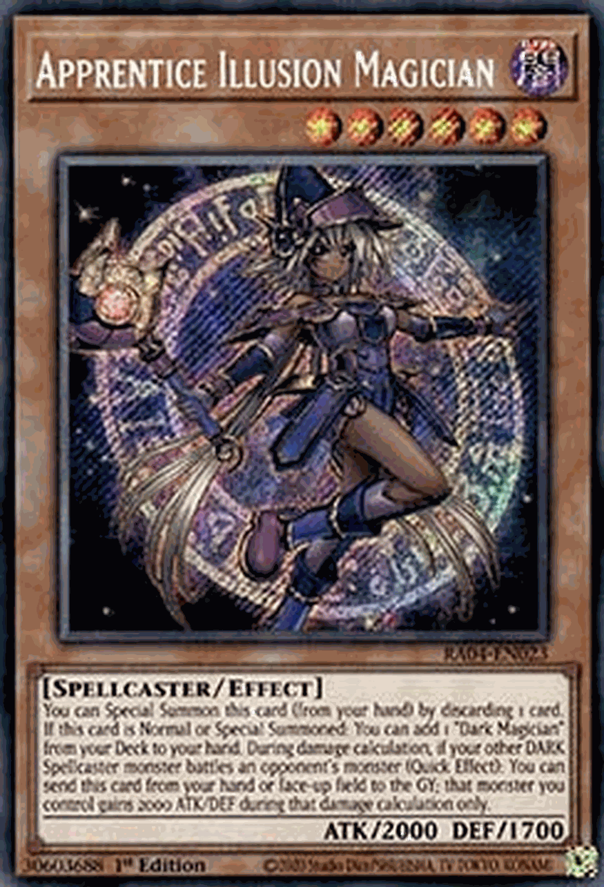 Apprentice Illusion Magician (V.3 - Secret Rare)