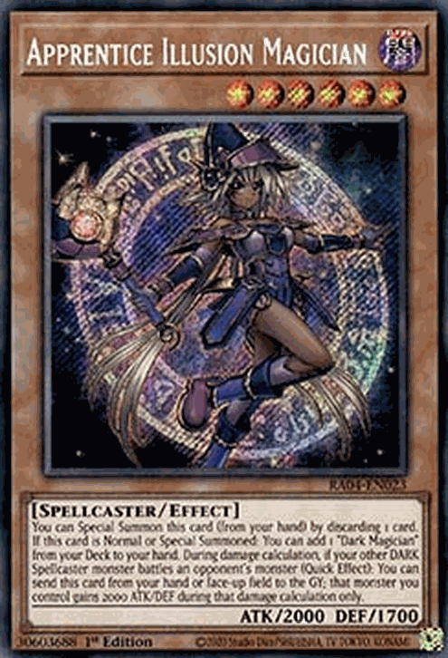 Apprentice Illusion Magician (V.3 - Secret Rare)