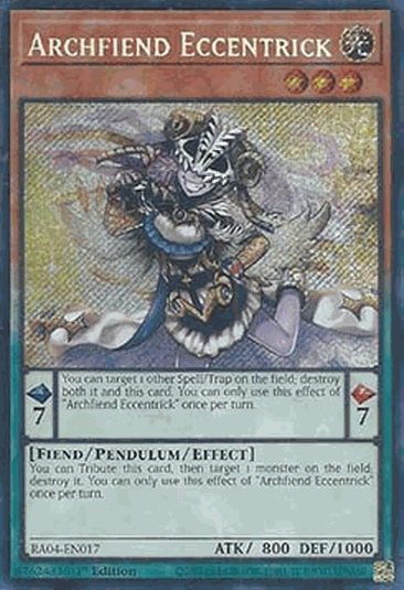 Archfiend Eccentrick (V.3 - Secret Rare)