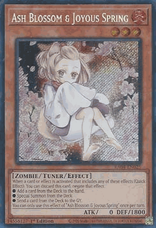 Ash Blossom & Joyous Spring (V.3 - Secret Rare)