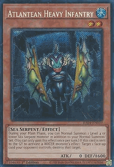 Atlantean Heavy Infantry (V.3 - Secret Rare)