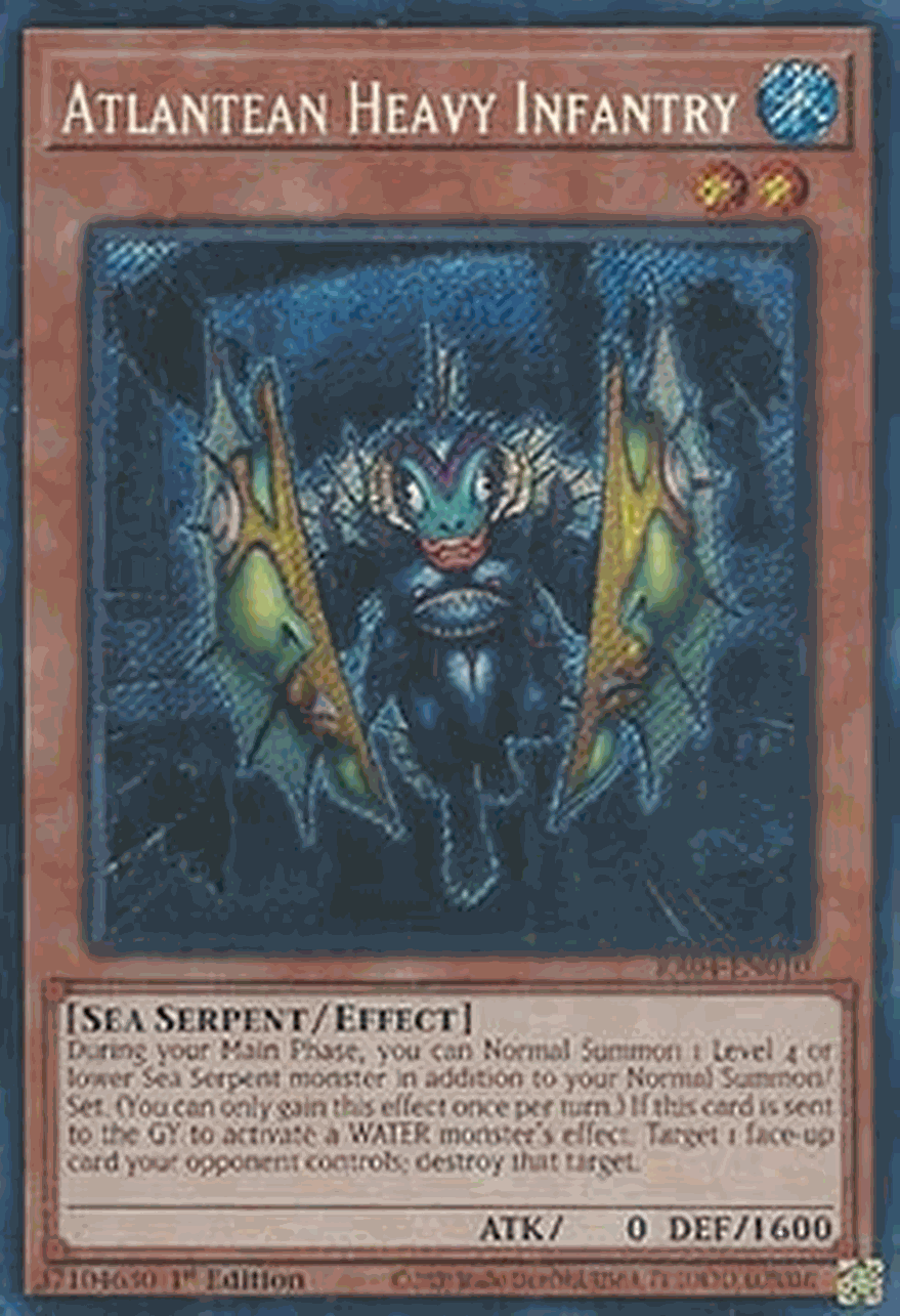 Atlantean Heavy Infantry (V.3 - Secret Rare)