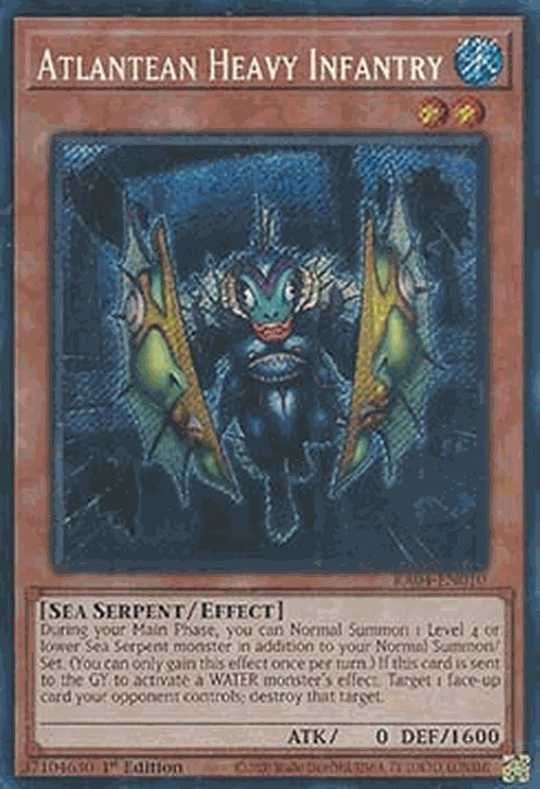 Atlantean Heavy Infantry (V.3 - Secret Rare)