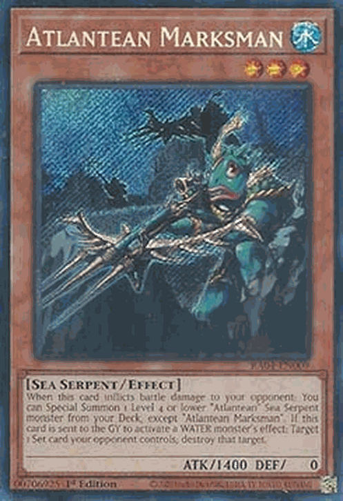 Atlantean Marksman (V.3 - Secret Rare)