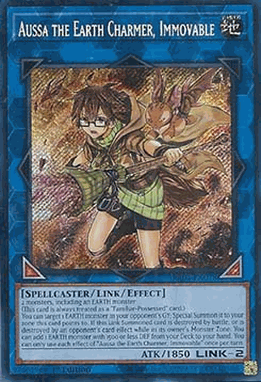 Aussa the Earth Charmer, Immovable (V.3 - Secret Rare)
