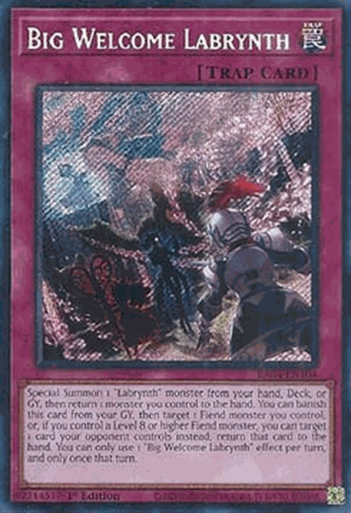 Big Welcome Labrynth (V.3 - Secret Rare)