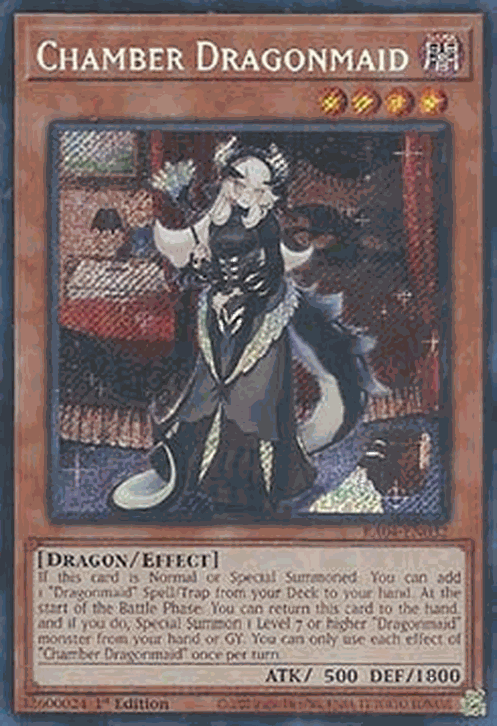 Chamber Dragonmaid (V.3 - Secret Rare)