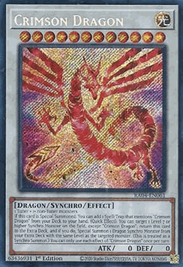 Crimson Dragon (V.3 - Secret Rare)