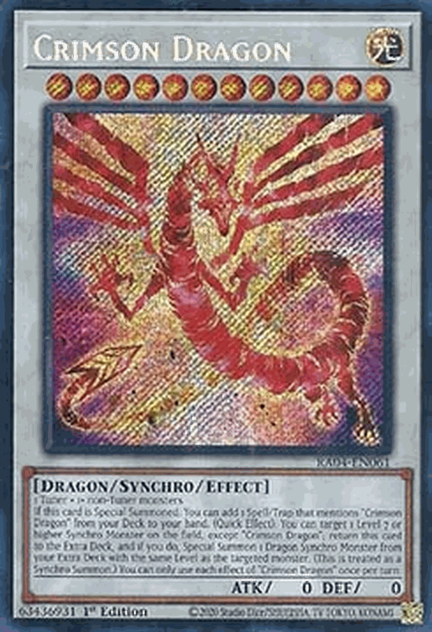 Crimson Dragon (V.3 - Secret Rare)