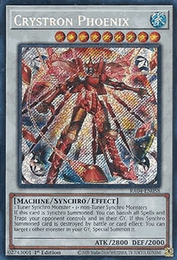 Crystron Phoenix (V.3 - Secret Rare)
