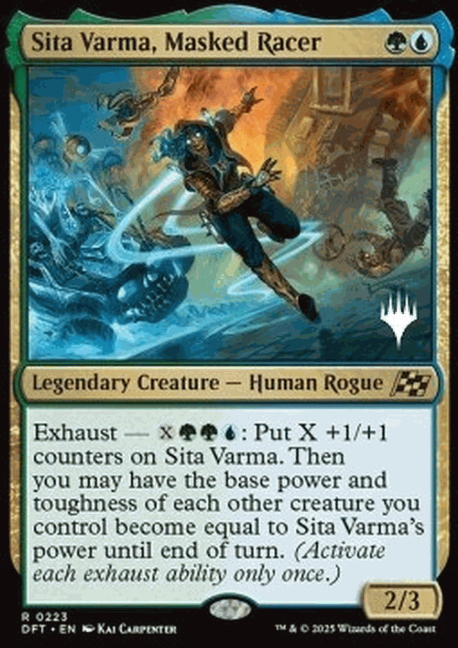 Sita Varma, Masked Racer (V.2)