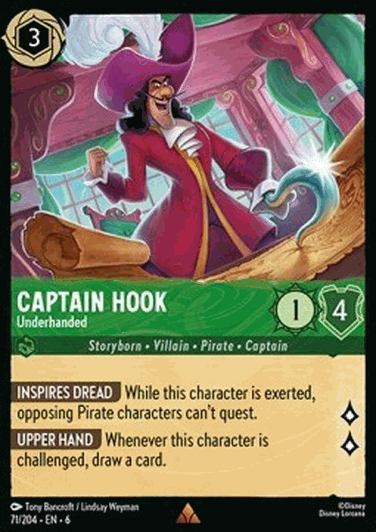 Captain Hook - Underhanded
