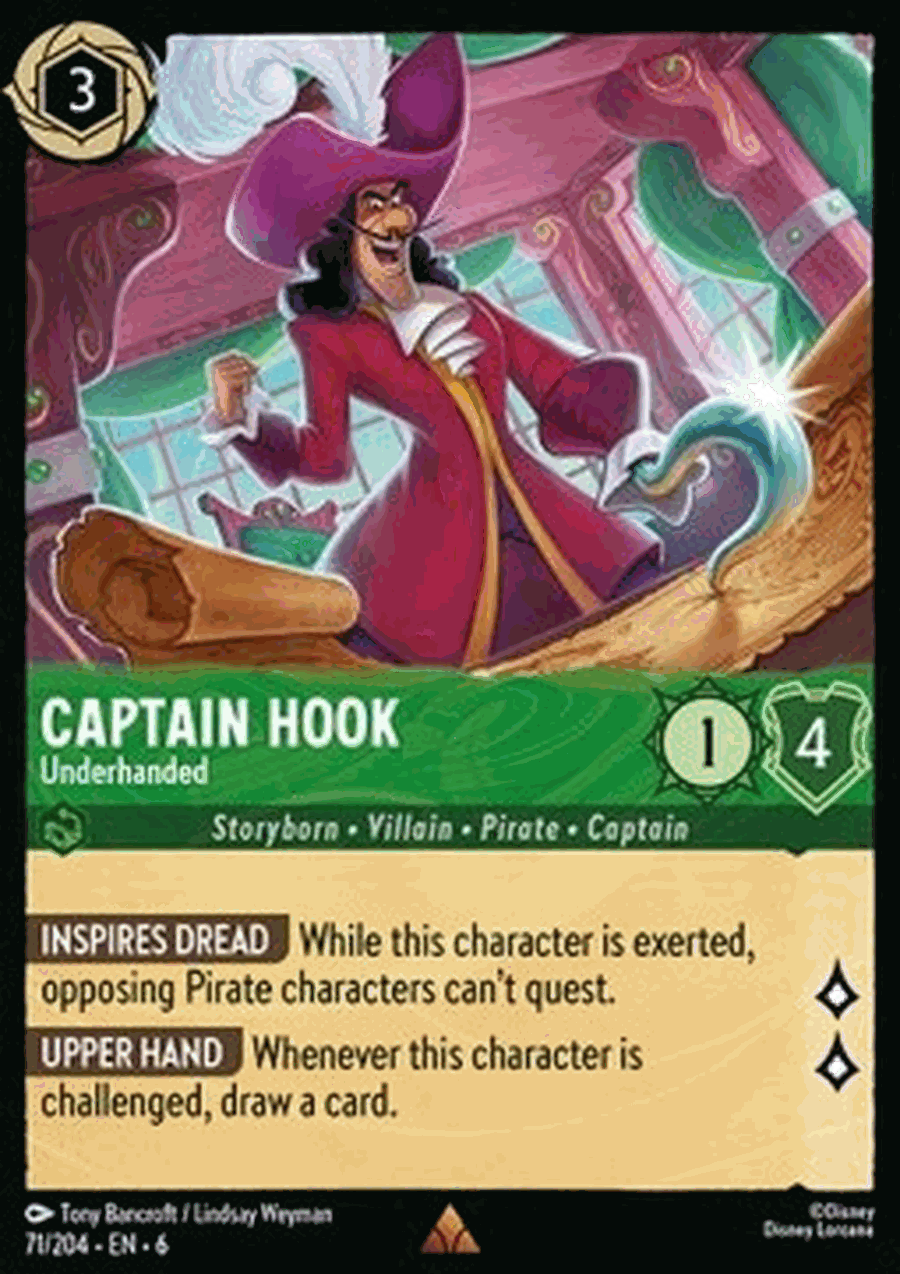 Captain Hook - Underhanded