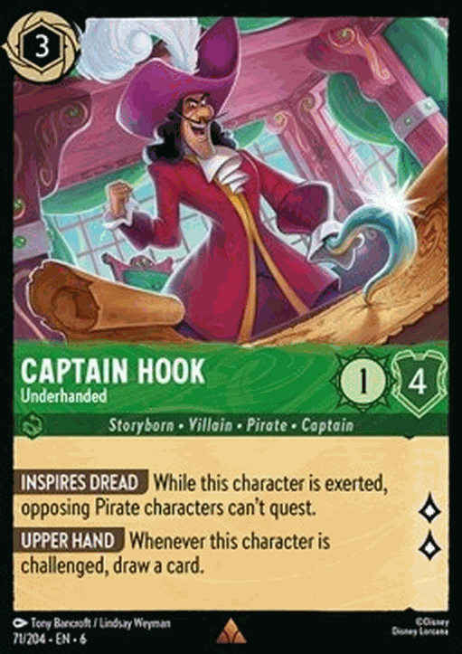 Captain Hook - Underhanded