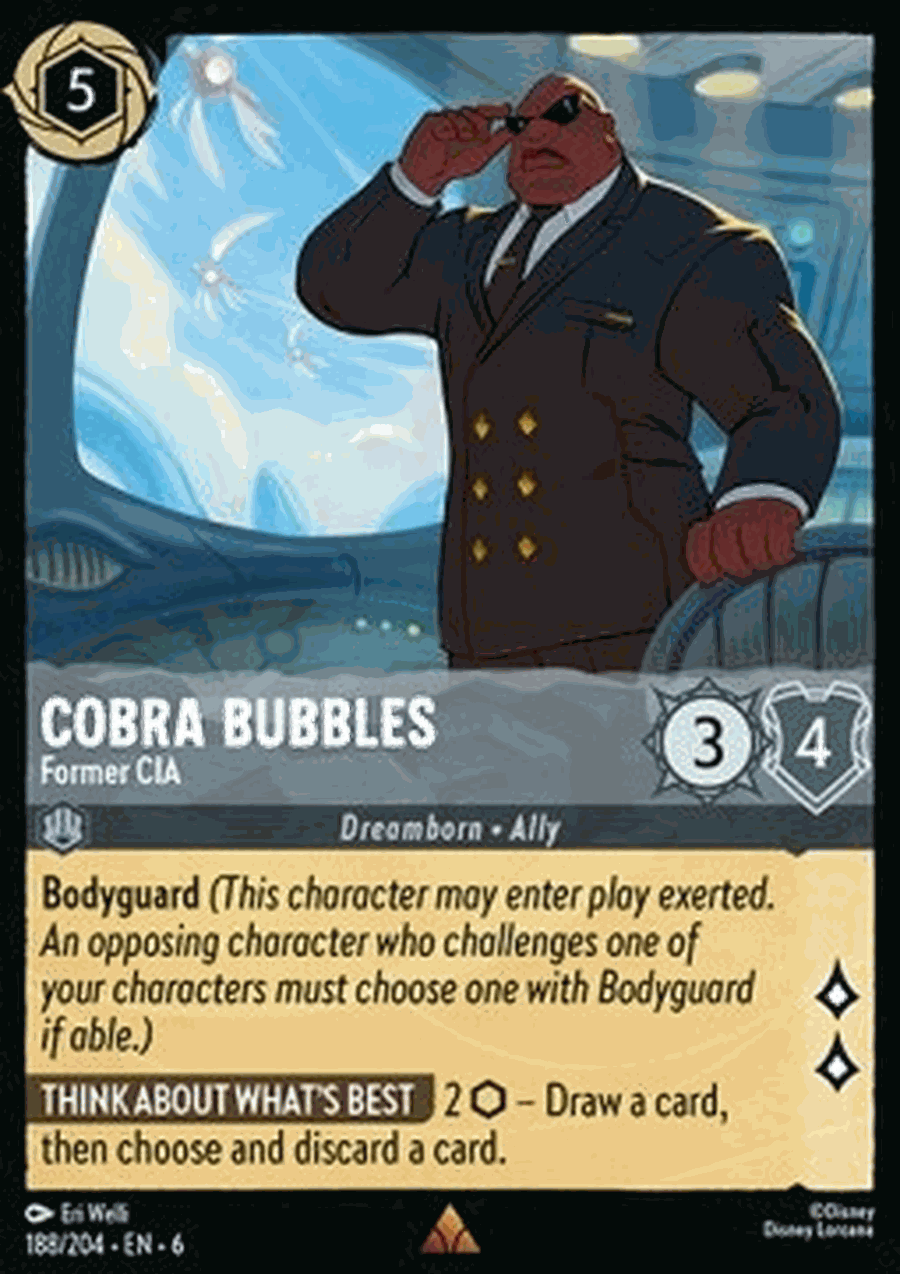Cobra Bubbles - Former CIA