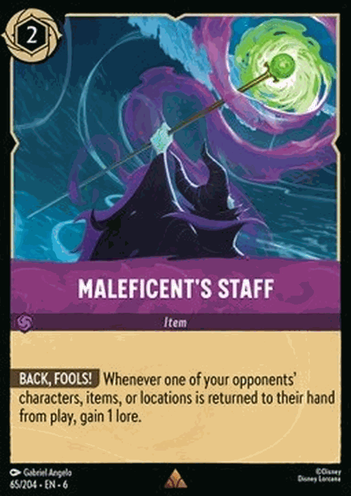 Maleficent’s Staff (V.1)
