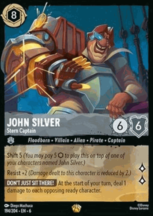 John Silver - Stern Captain