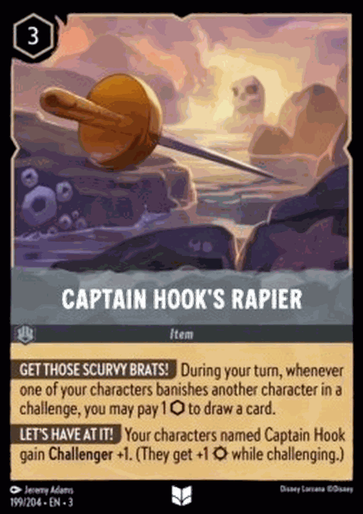 Captain Hook’s Rapier