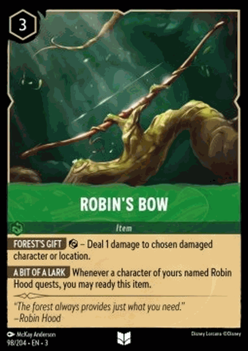 Robin’s Bow