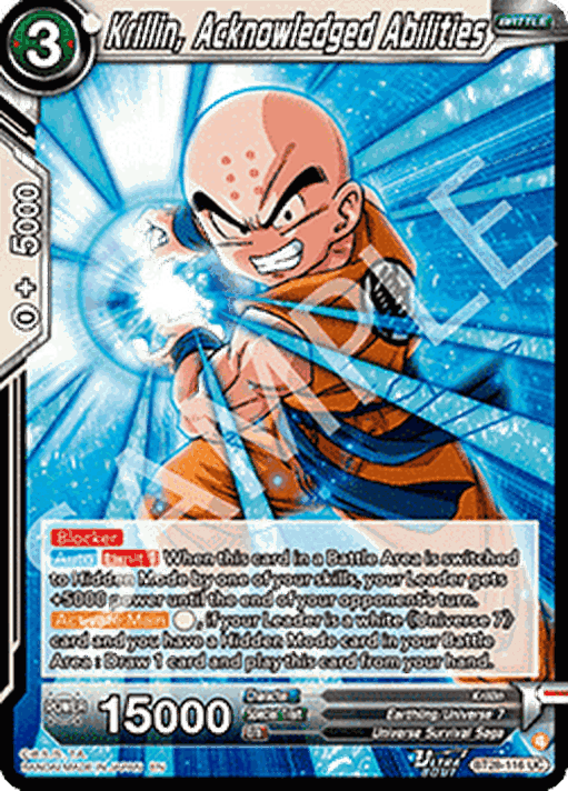 Krillin, Acknowledged Abilities