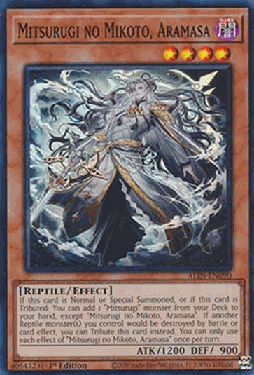 Mitsurugi no Mikoto, Aramasa