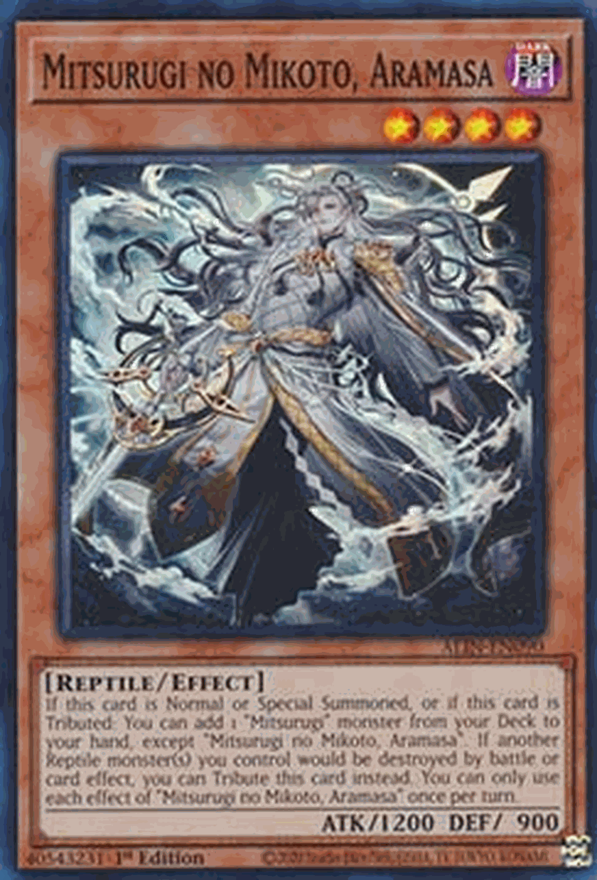 Mitsurugi no Mikoto, Aramasa