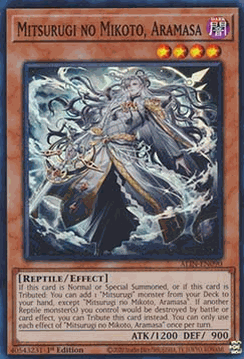 Mitsurugi no Mikoto, Aramasa