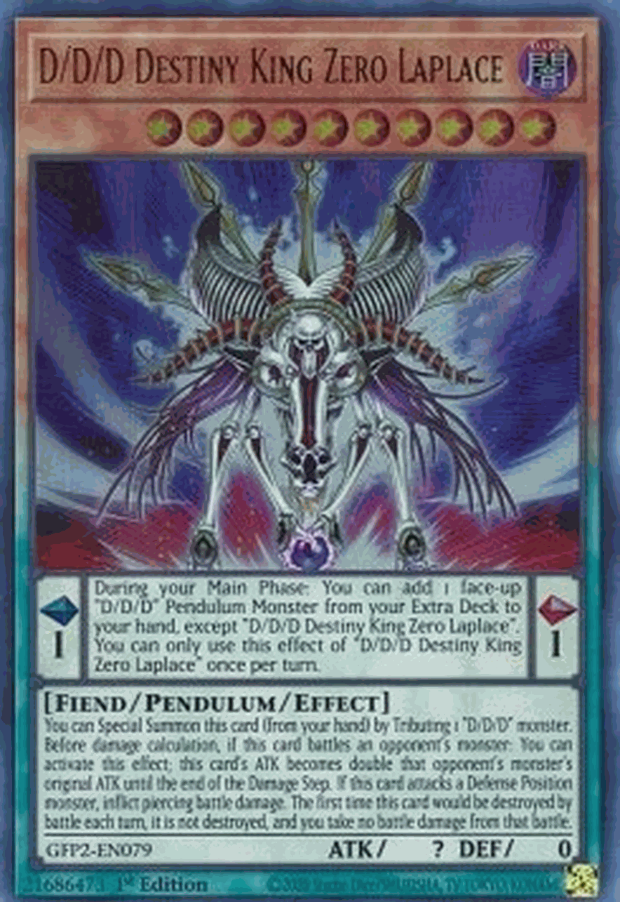 D/D/D Destiny King Zero Laplace