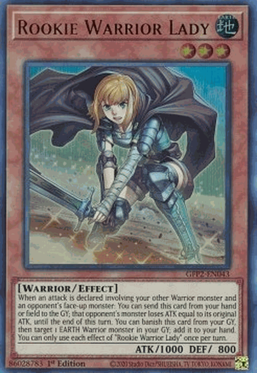 Rookie Warrior Lady