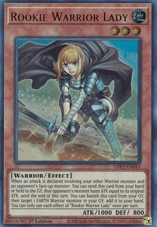 Rookie Warrior Lady