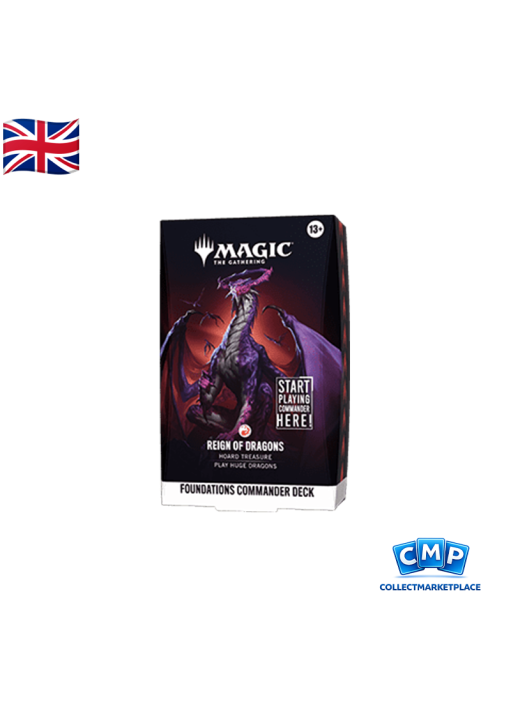 Magic: The Gathering Commander: Foundations: "Reign of Dragons" ENG
