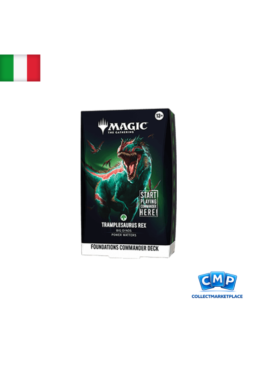 Magic: The Gathering Commander: Foundations: "Tramplesaurus Rex" ITA