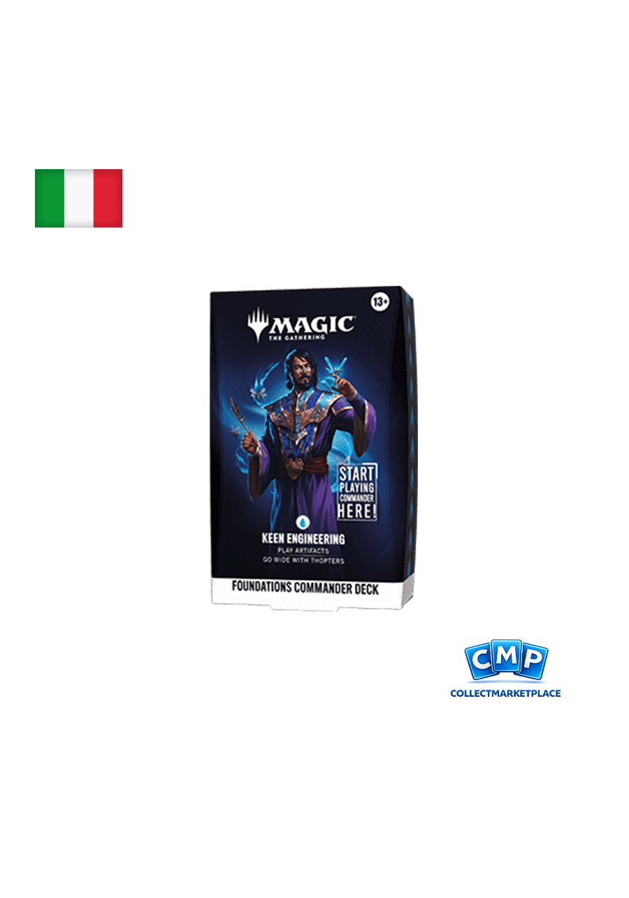 Magic: The Gathering Commander: Foundations: "Keen Engineering" ITA