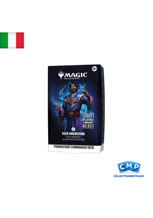 Magic: The Gathering Commander: Foundations: "Keen Engineering" ITA