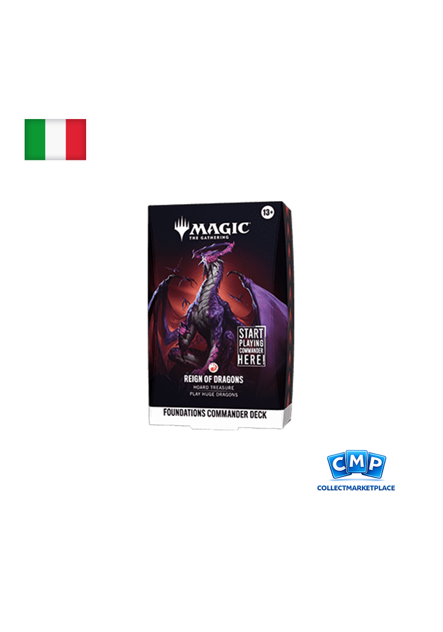 Magic: The Gathering Commander: Foundations: "Reign of Dragons" ITA "Reign of Dragons" ENG
