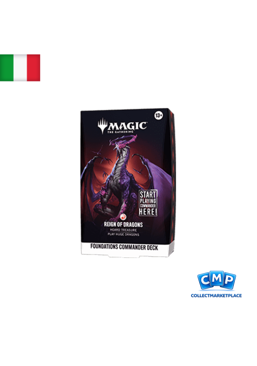 Magic: The Gathering Commander: Foundations: "Reign of Dragons" ITA "Reign of Dragons" ENG