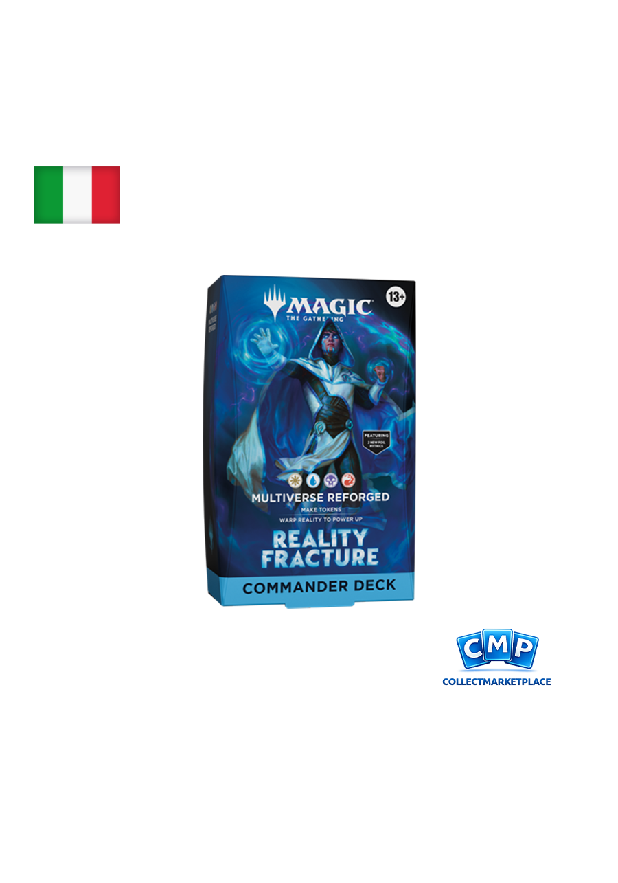 Magic: The Gathering:  Reality Fracture Multiverse Reforged Commander ITA