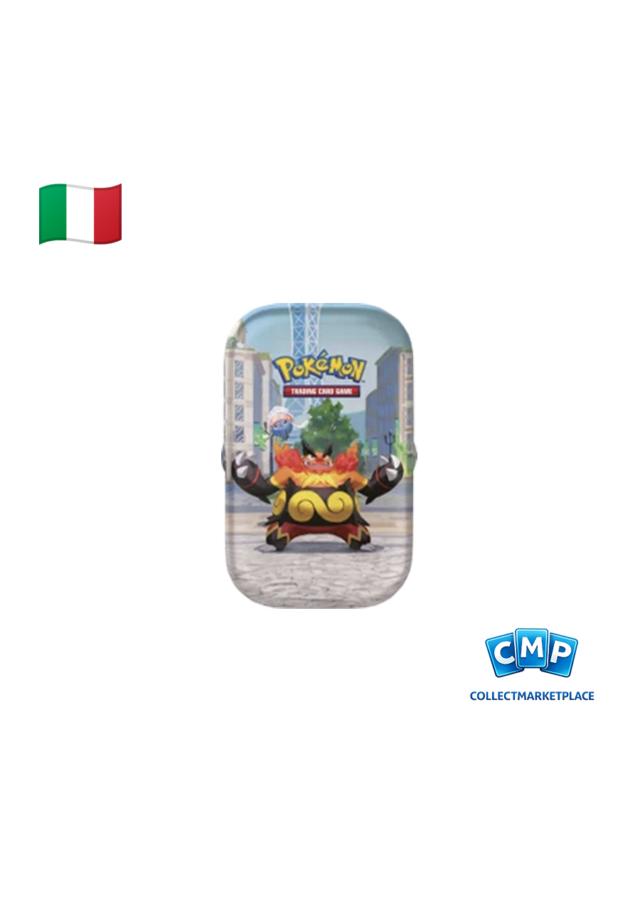 Pokémon  Mini Tin da Collezione Luminopoli Emboar IT