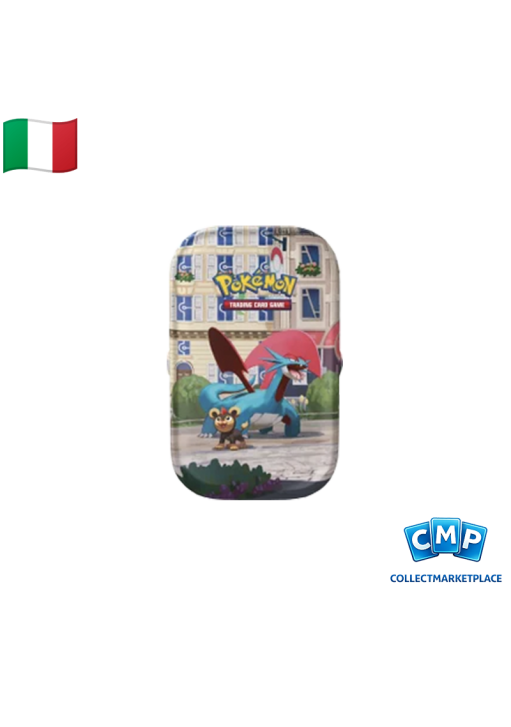 Pokémon  Mini Tin da Collezione Luminopoli Salamence IT