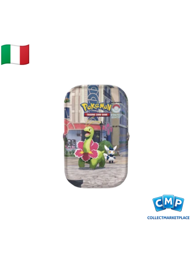 Pokémon  Mini Tin da Collezione Luminopoli Meganium IT