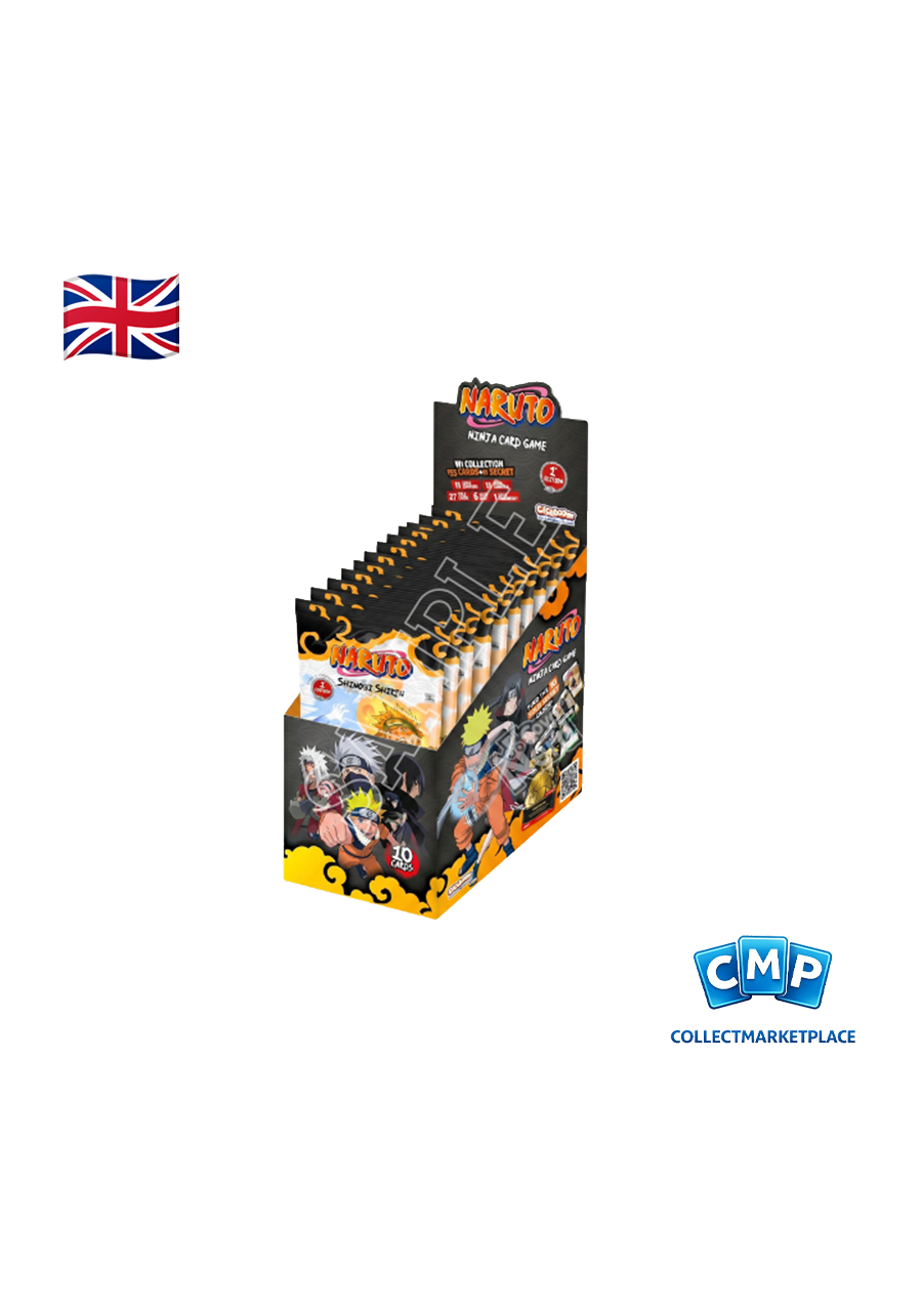 NARUTO MYTHOS TCG -SHINOBI SHIREN - BOX 24 BUSTE - ENG NARUTO MYTHOS TCG -SHINOBI SHIREN - BOX 24 BUSTE - ENG