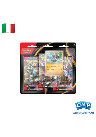 Pokémon Megaevoluzione - Buio Pesto Blister 3 Buste- ITA
