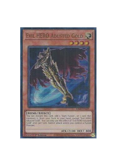 Evil HERO Adusted Gold (V.2 - Ultra Rare)