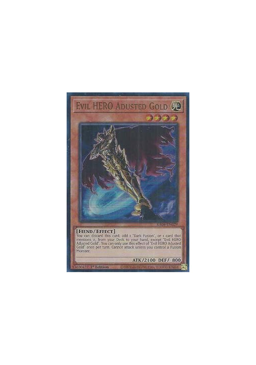 Evil HERO Adusted Gold (V.2 - Ultra Rare)