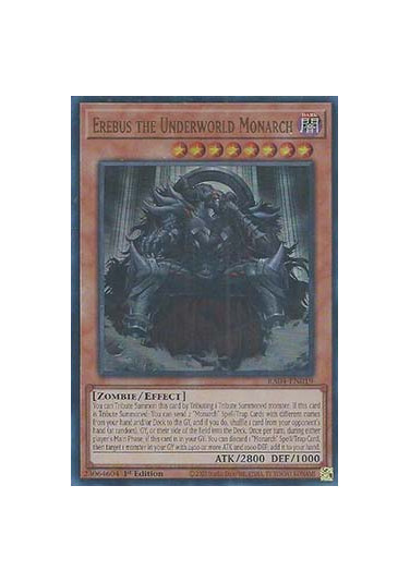 Erebus the Underworld Monarch (V.2 - Ultra Rare)