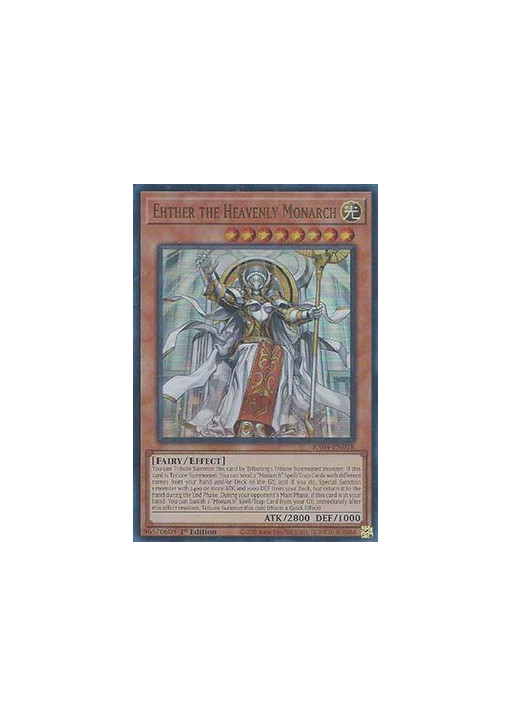 Ehther the Heavenly Monarch (V.2 - Ultra Rare)