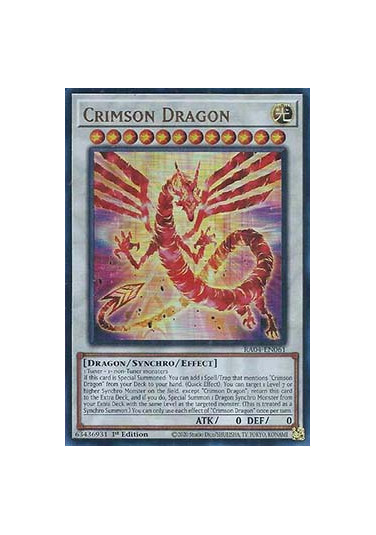 Crimson Dragon (V.2 - Ultra Rare)