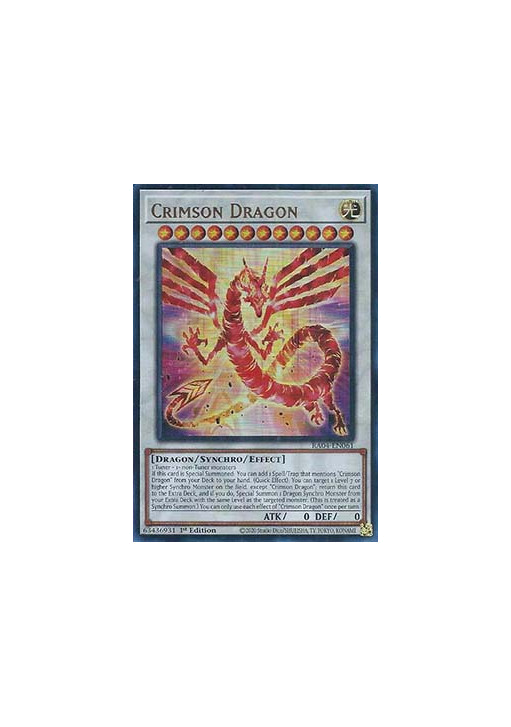 Crimson Dragon (V.2 - Ultra Rare)