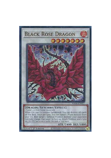 Black Rose Dragon (V.2 - Ultra Rare)